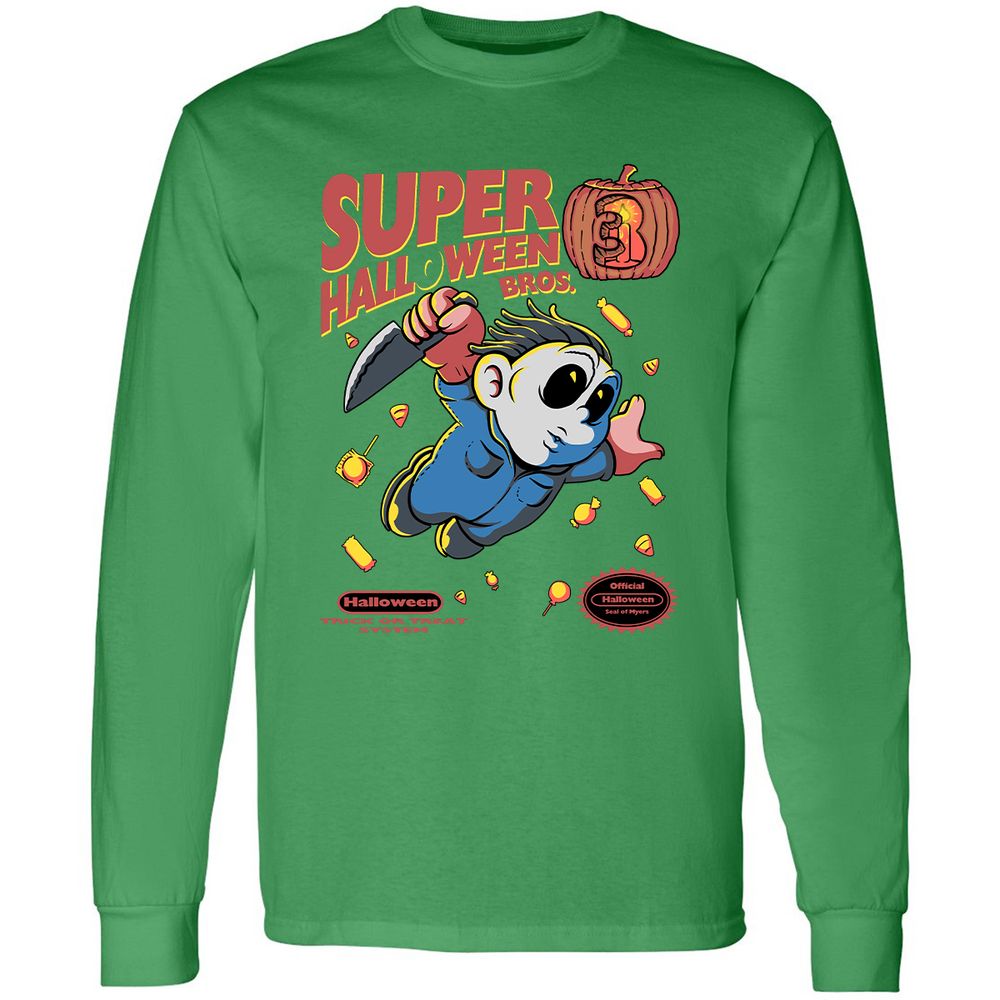 Long Sleeve T-Shirt - PPDU49CK - Irish Green - 10