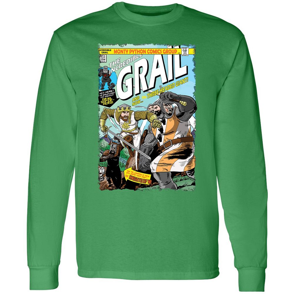 Long Sleeve T-Shirt - A6GE2PLD - Irish Green - 10