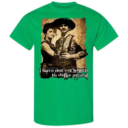 I have not yet begun to defile myself - Irish Green - 10