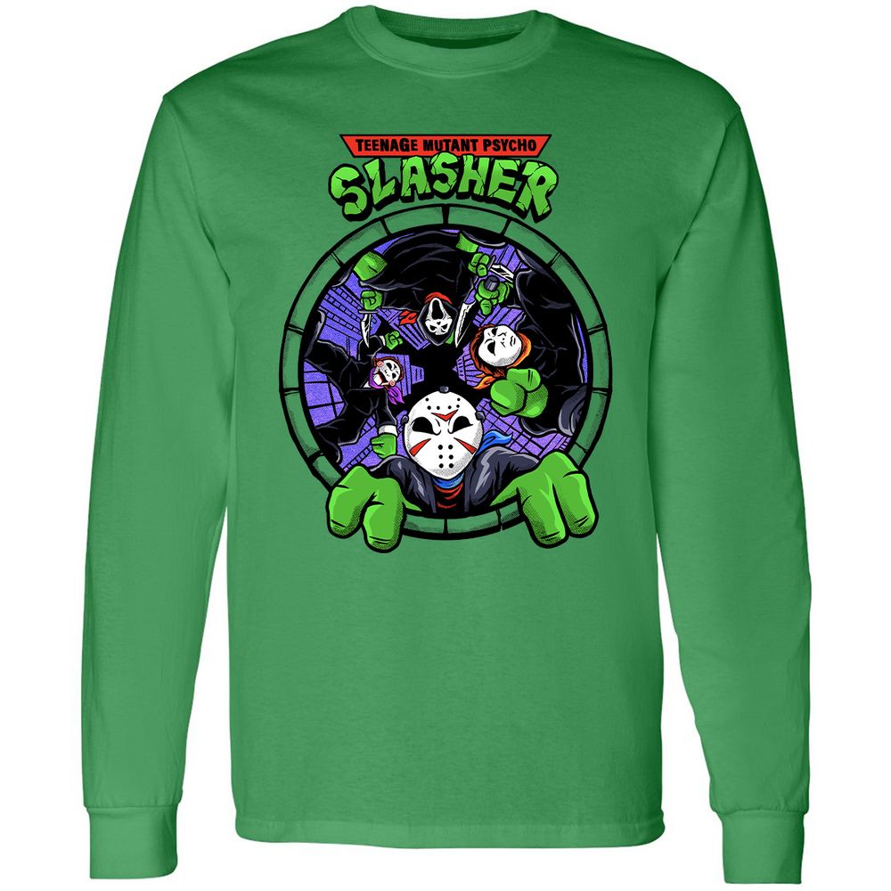 Long Sleeve T-Shirt - P8AS1LBK - Irish Green - 10