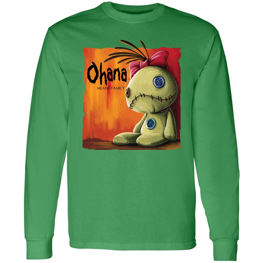 Long Sleeve T-Shirt - J7UUGSV3 - Irish Green - 10