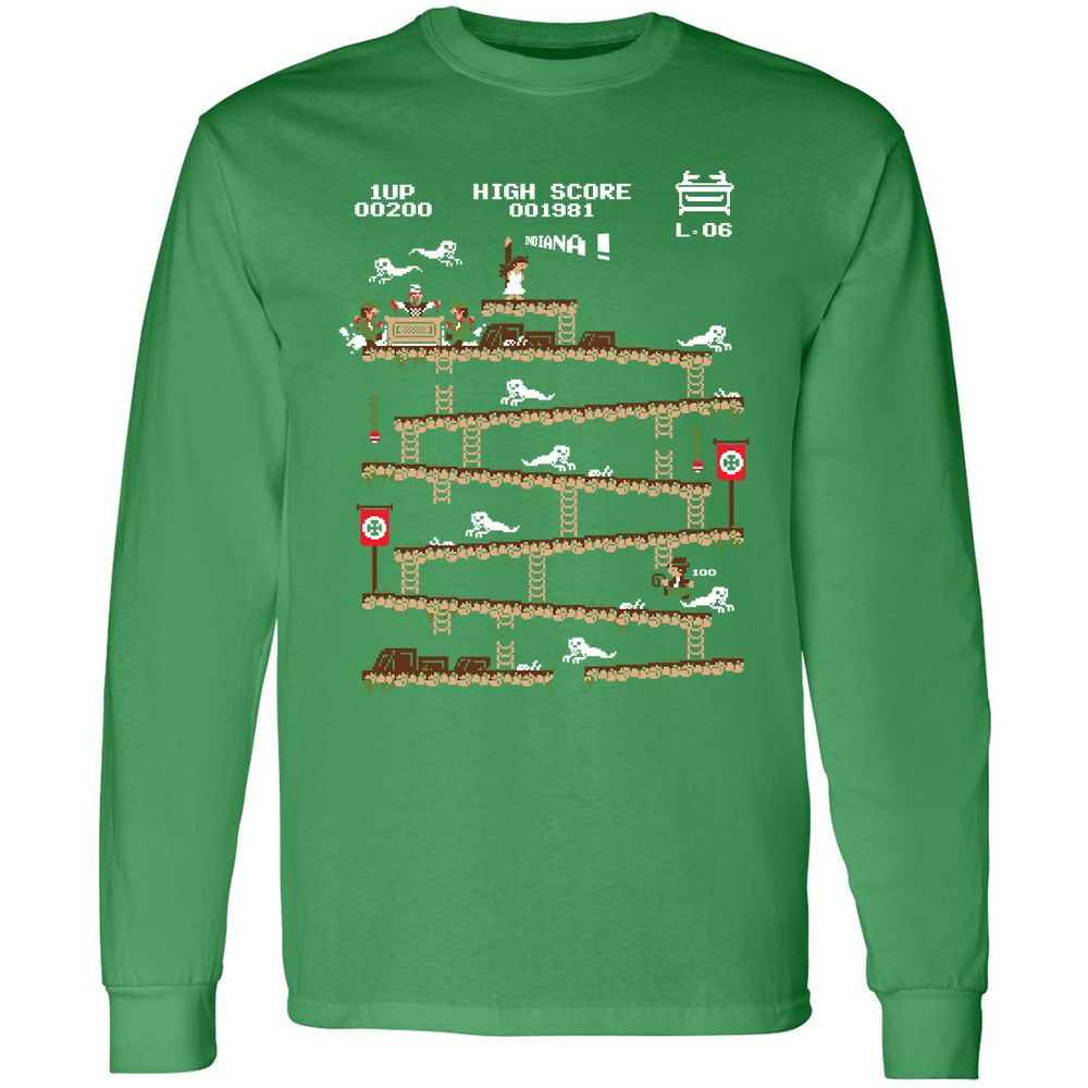 Long Sleeve T-Shirt - P38APMCR - Irish Green - 10