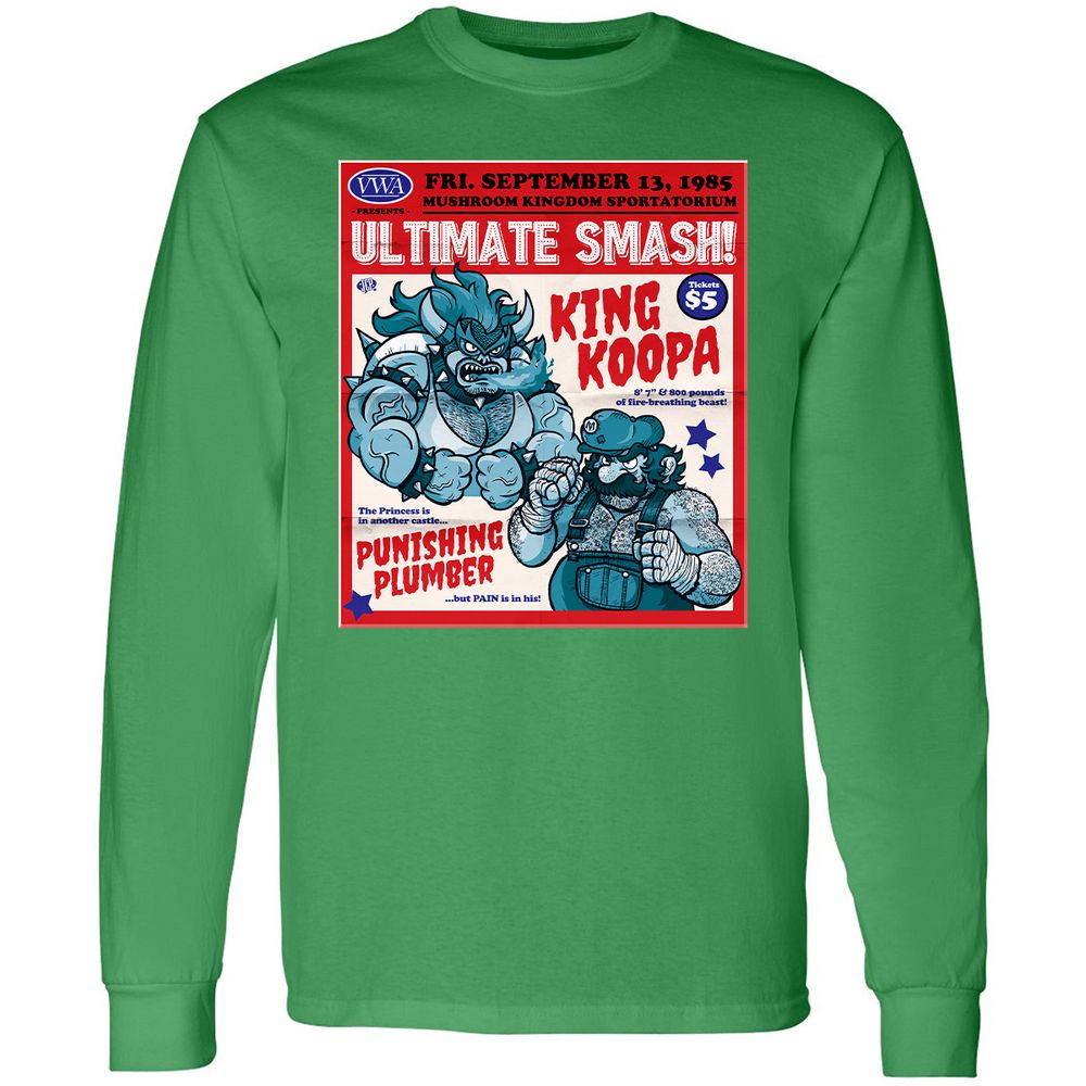 Long Sleeve T-Shirt - NQQ6E1VA - Irish Green - 10