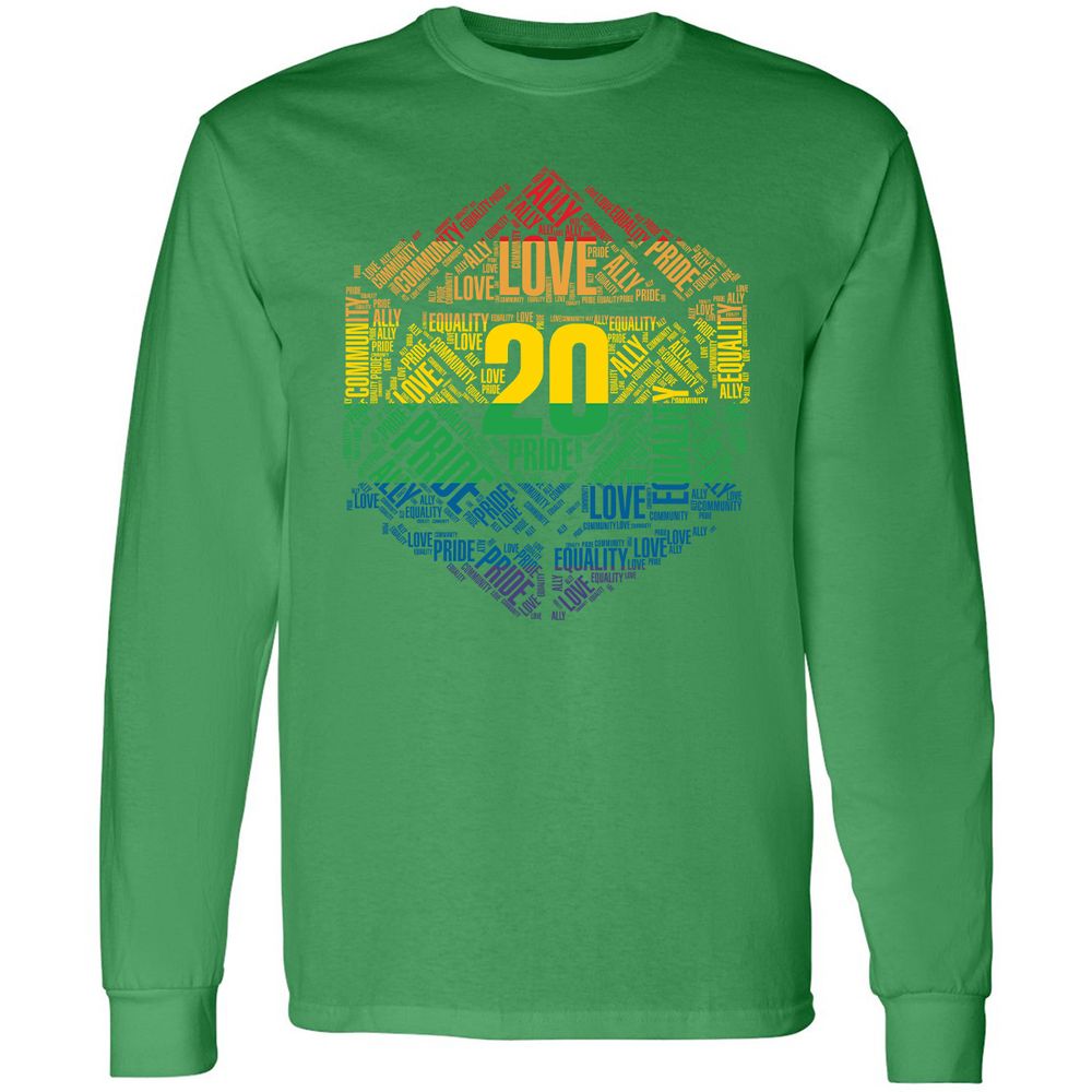 Long Sleeve T-Shirt - 6QGRK3EY - Irish Green - 10