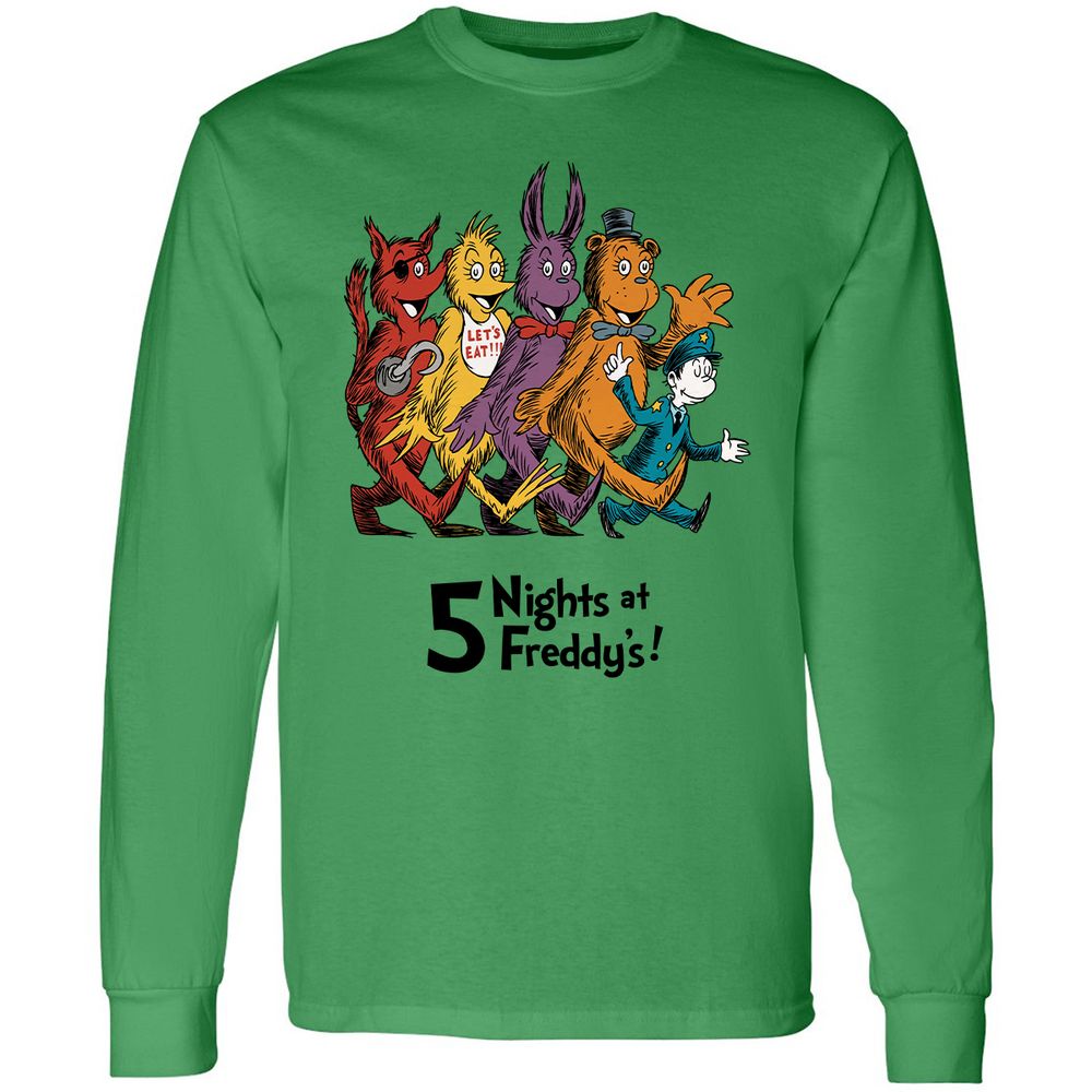 Long Sleeve T-Shirt - A1F4P4XP - Irish Green - 10