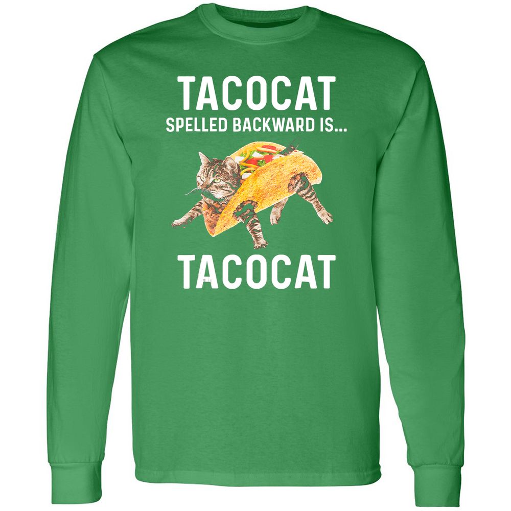 Long Sleeve T-Shirt - QHFGC9S2 - Irish Green - 10