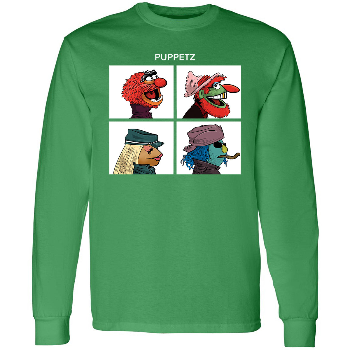 Long Sleeve T-Shirt - TEYAJW7Q - Irish Green - 10