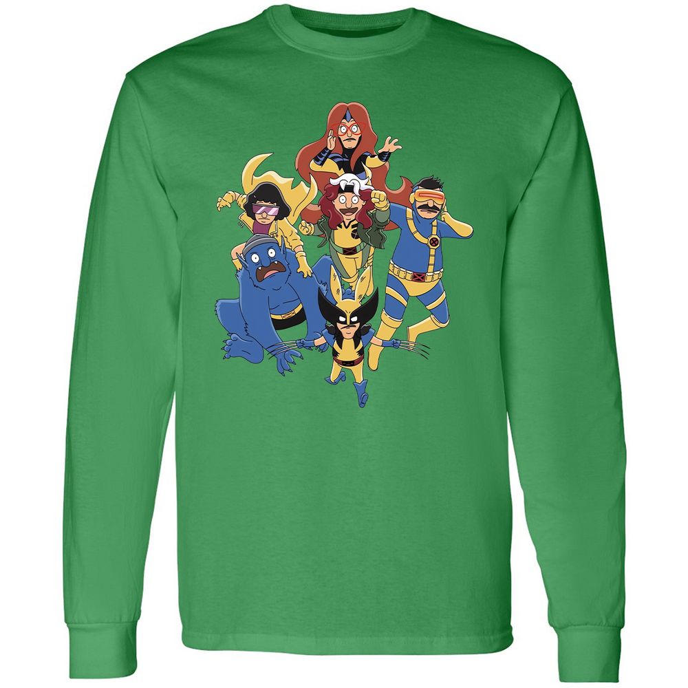 Long Sleeve T-Shirt - 1X7BW52R - Irish Green - 10