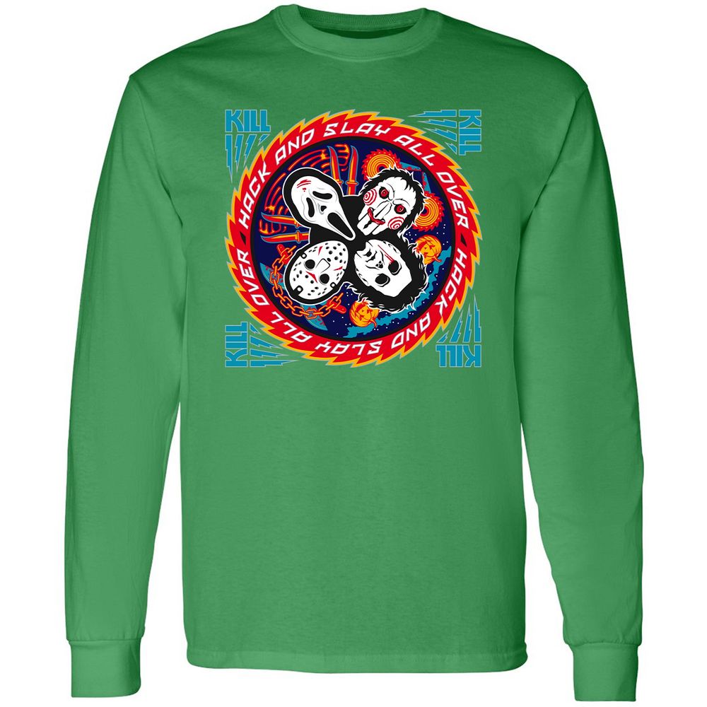 Long Sleeve T-Shirt - FV3K6WYZ - Irish Green - 10