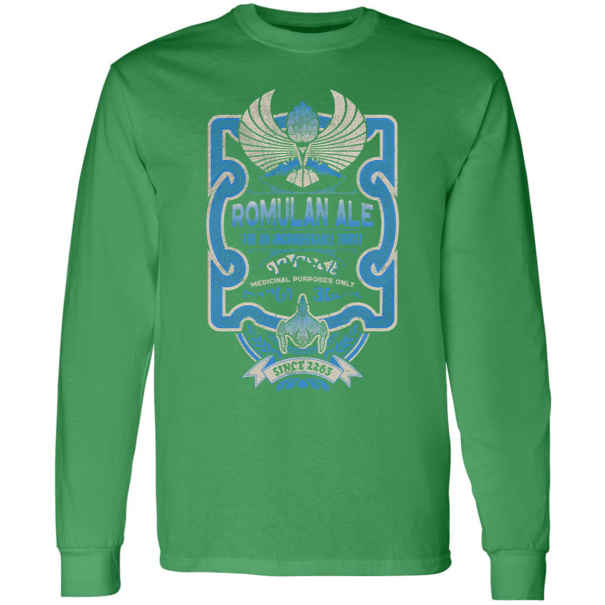 Long Sleeve T-Shirt - JGSHP5Q3 - Irish Green - 10