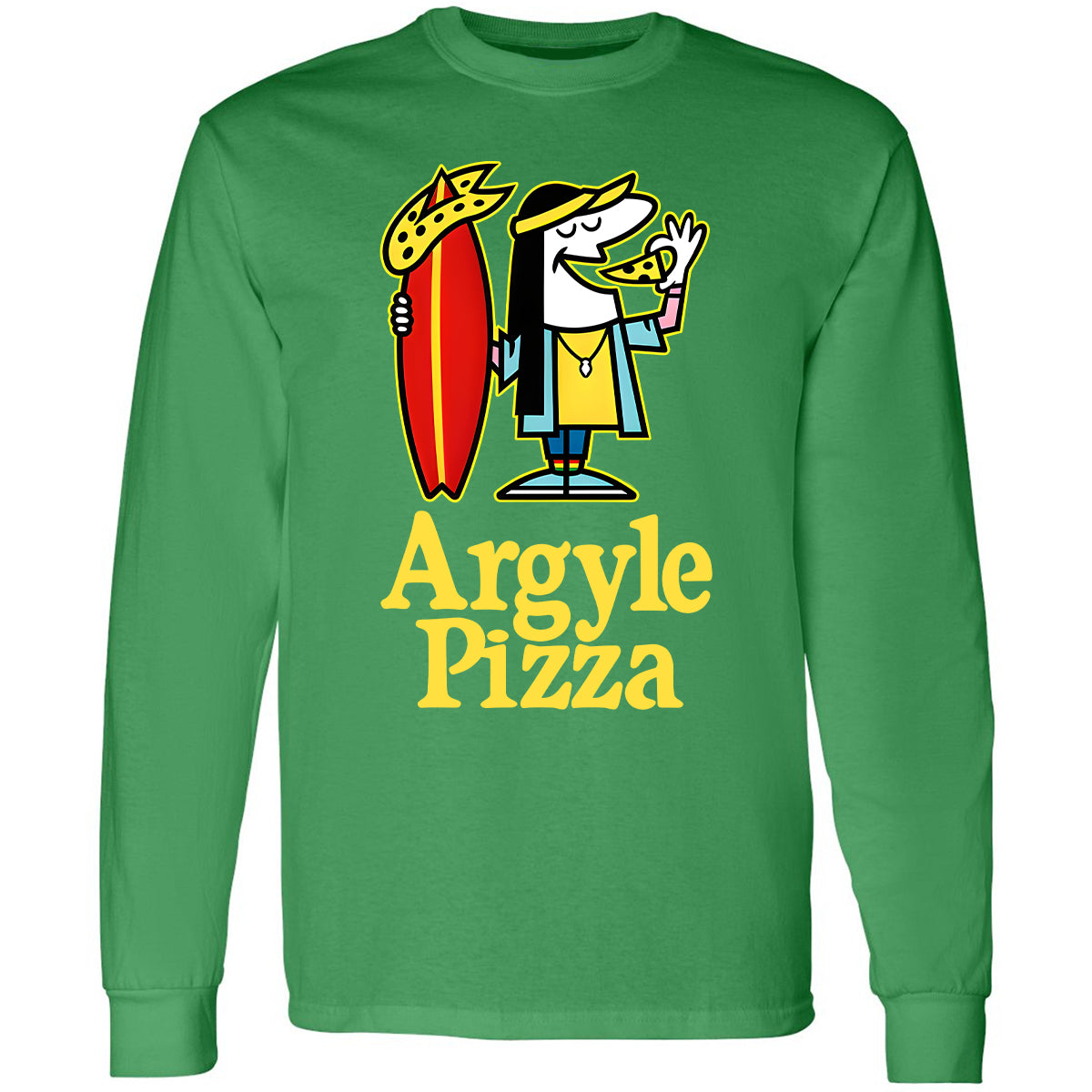 Long Sleeve T-Shirt - RFFP7KRF - Irish Green - 10