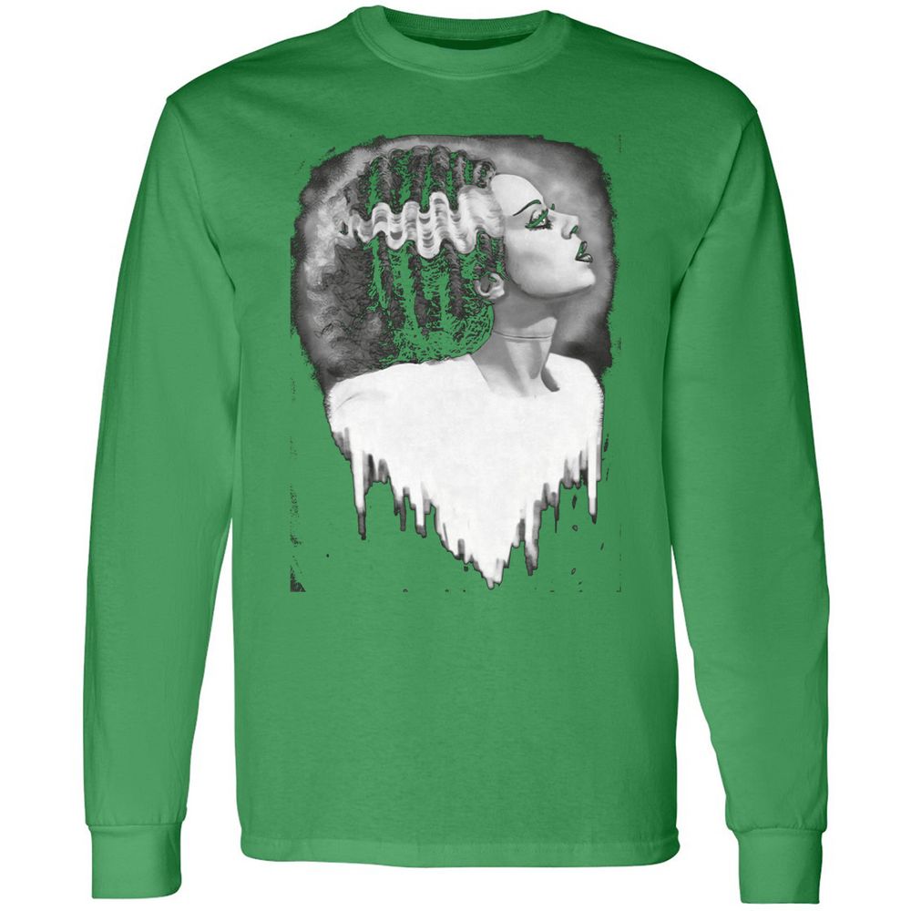 Long Sleeve T-Shirt - YK73EP9X - Irish Green - 10