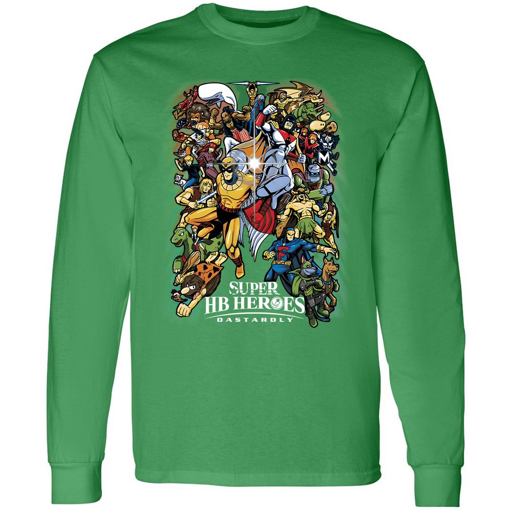 Long Sleeve T-Shirt - R6QPZ7LN - Irish Green - 10