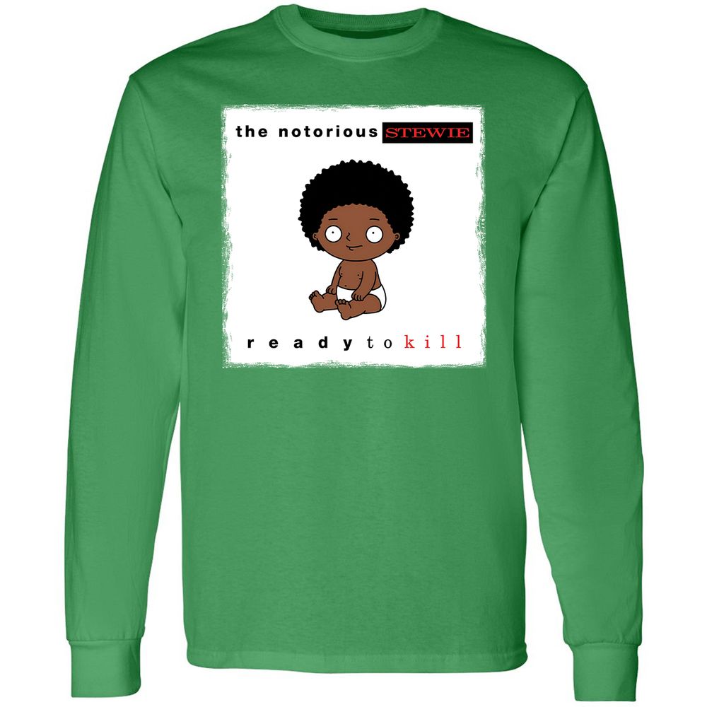 Long Sleeve T-Shirt - U9YY5CX4 - Irish Green - 10