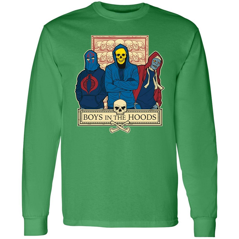 Long Sleeve T-Shirt - YPXUANAA - Irish Green - 10