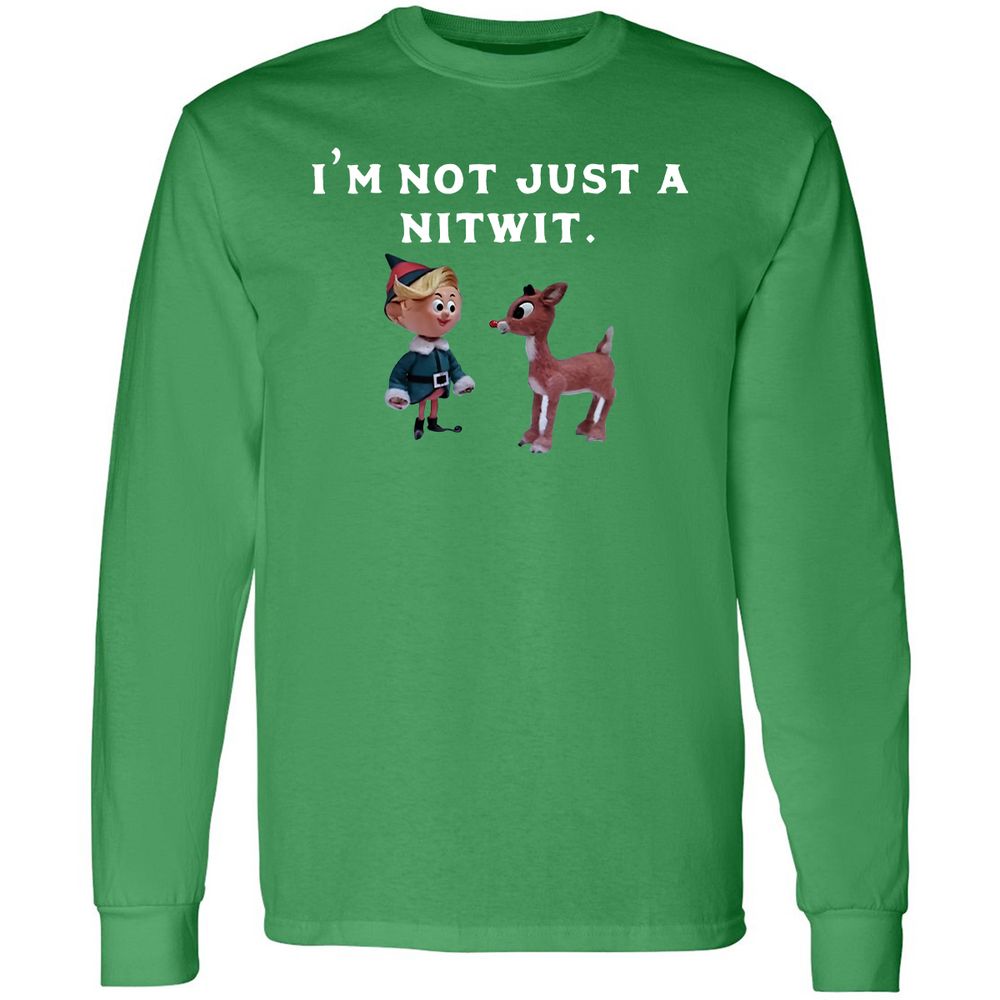 Long Sleeve T-Shirt - C7Q1RBLQ - Irish Green - 10