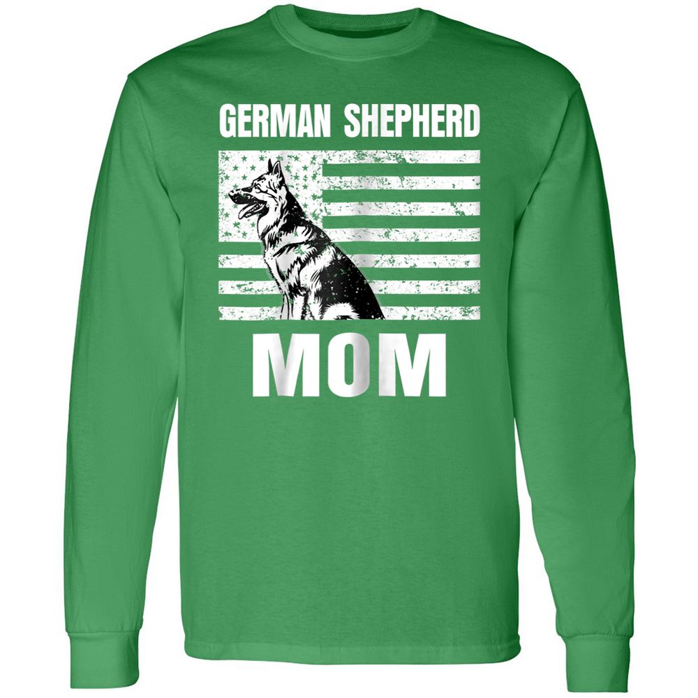 Long Sleeve T-Shirt - QDAGQBRZ - Irish Green - 10