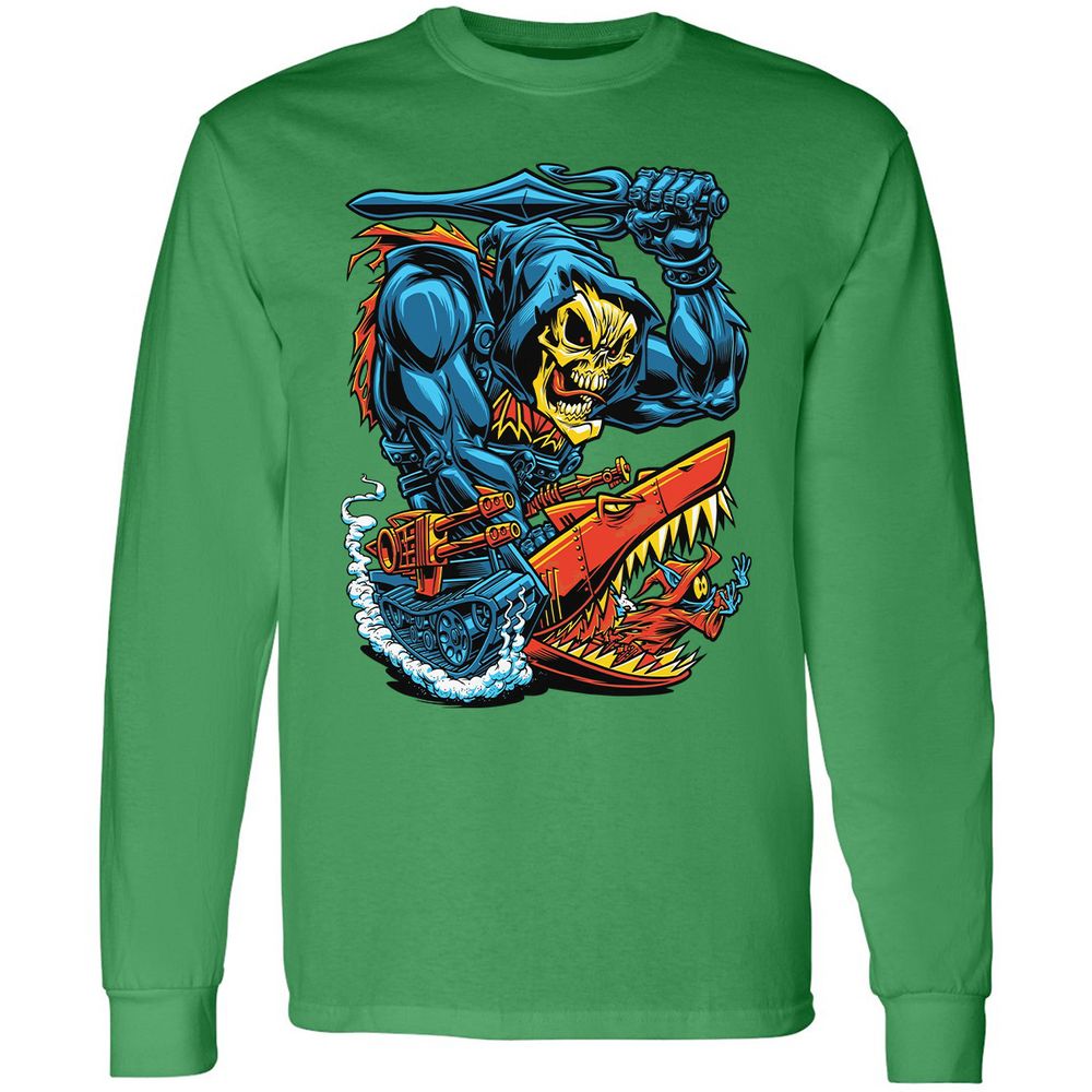 Long Sleeve T-Shirt - NREY14XK - Irish Green - 10