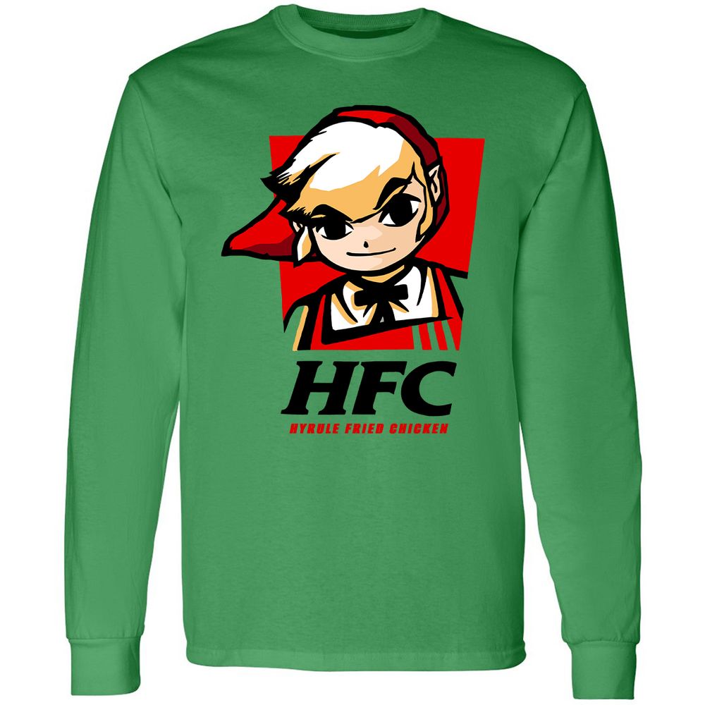 Long Sleeve T-Shirt - 4B5CA7T3 - Irish Green - 10