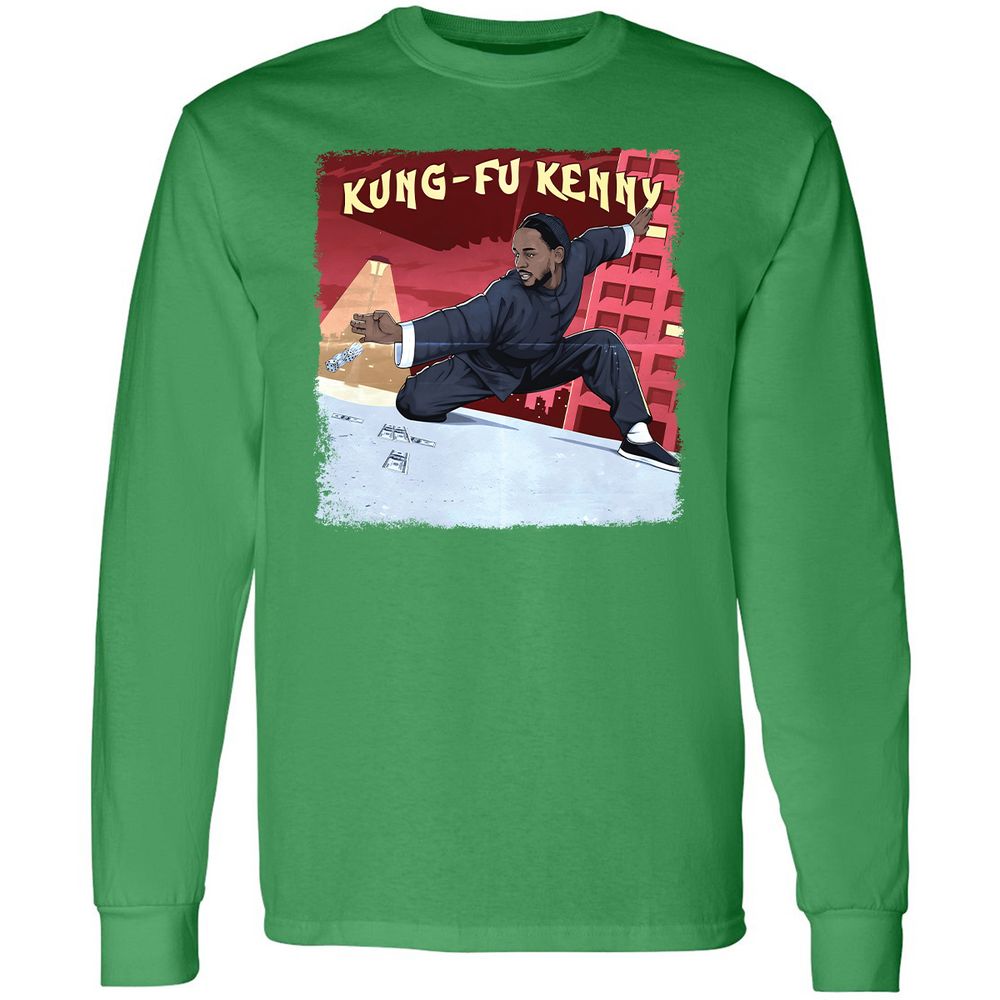 Long Sleeve T-Shirt - 1QDP6WK9 - Irish Green - 10