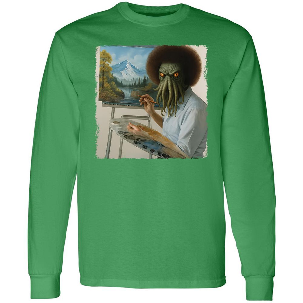 Long Sleeve T-Shirt - WJ2Q7HXE - Irish Green - 10