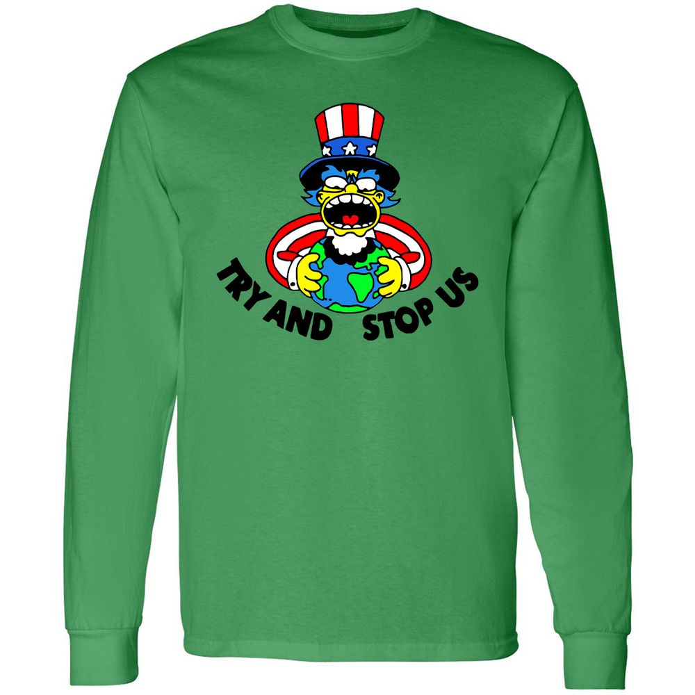 Long Sleeve T-Shirt - 6FXG2UZN - Irish Green - 10