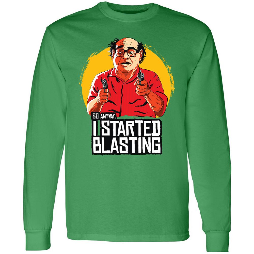 Long Sleeve T-Shirt - MUXSD8YM - Irish Green - 10