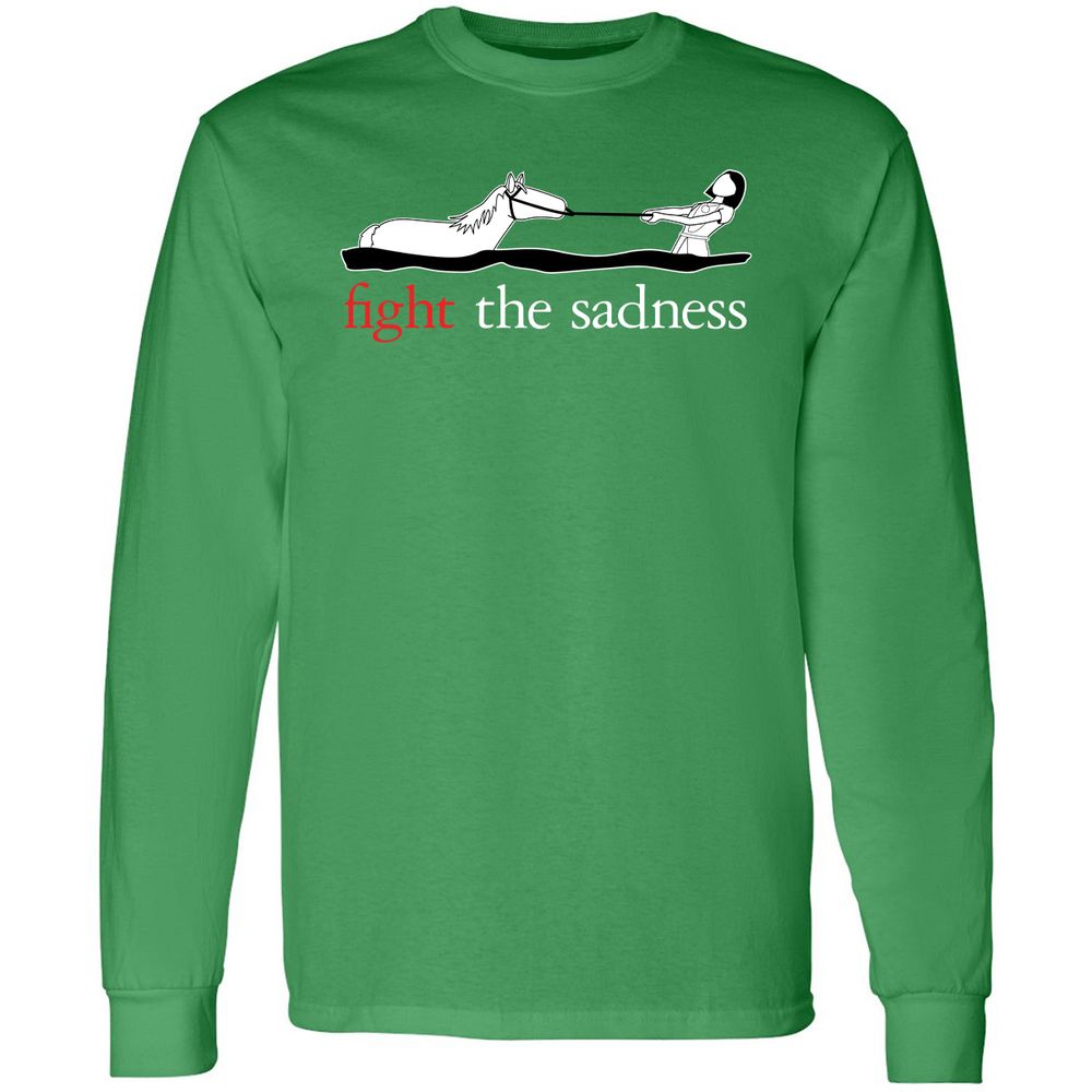 Long Sleeve T-Shirt - FGR9LWQL - Irish Green - 10