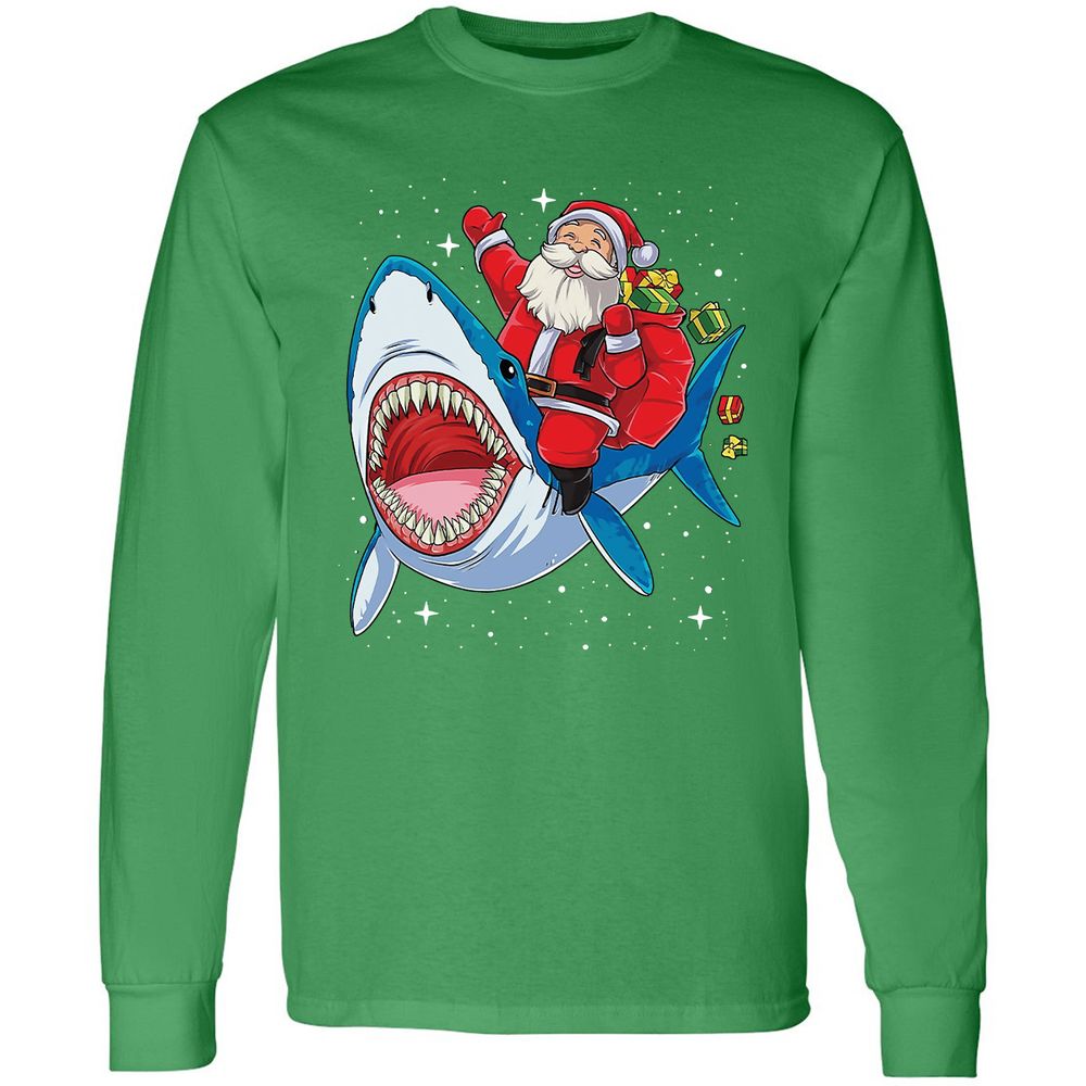 Long Sleeve T-Shirt - UEE8EFFU - Irish Green - 10