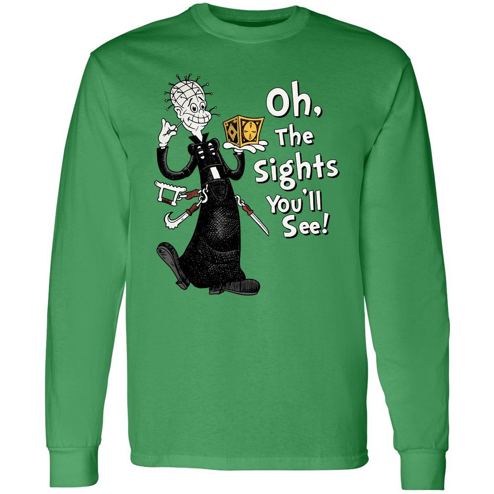 Long Sleeve T-Shirt - ANSQGTFA - Irish Green - 10