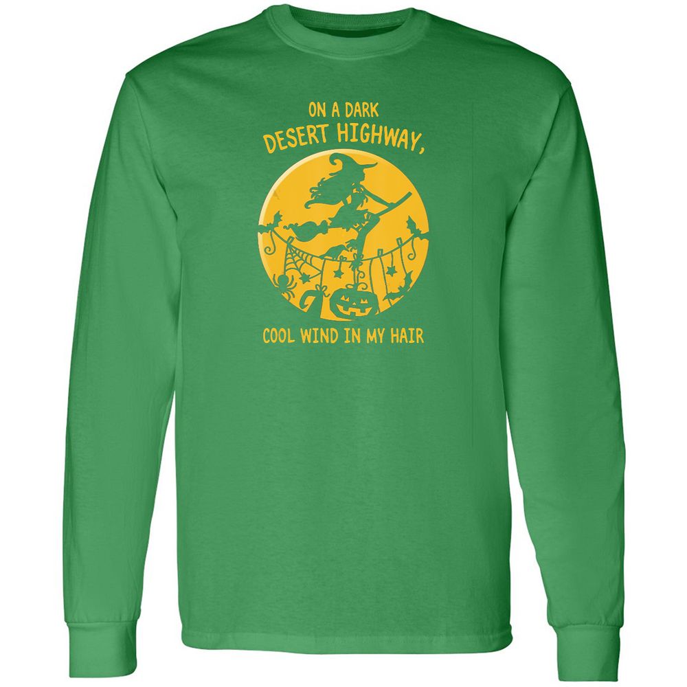 Long Sleeve T-Shirt - WENM854U - Irish Green - 10