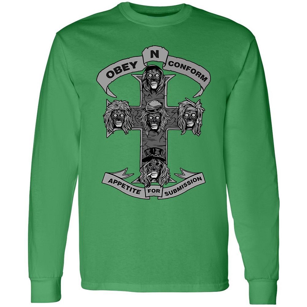 Long Sleeve T-Shirt - UGCEGRH1 - Irish Green - 10