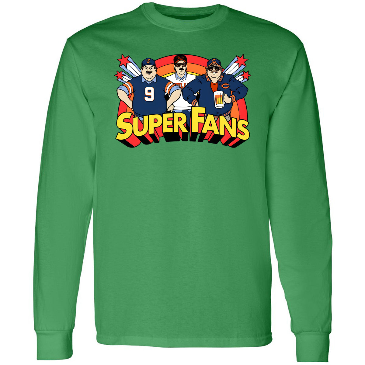 Long Sleeve T-Shirt - 2C58RJWC - Irish Green - 10