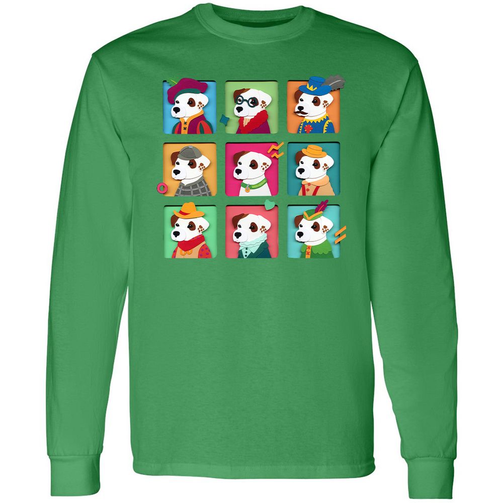 Long Sleeve T-Shirt - AFG8L641 - Irish Green - 10