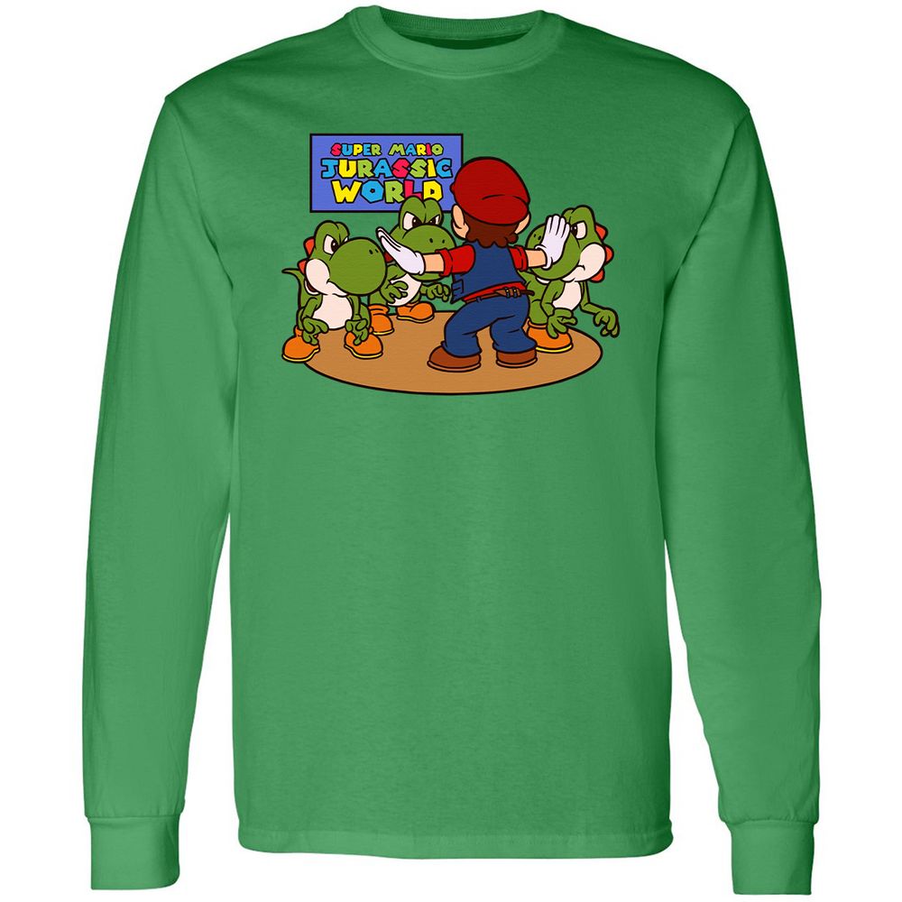 Long Sleeve T-Shirt - AEXEXE1T - Irish Green - 10