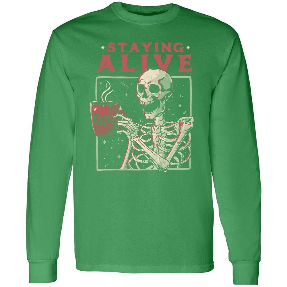 Long Sleeve T-Shirt - CCZ4ZL75 - Irish Green - 10