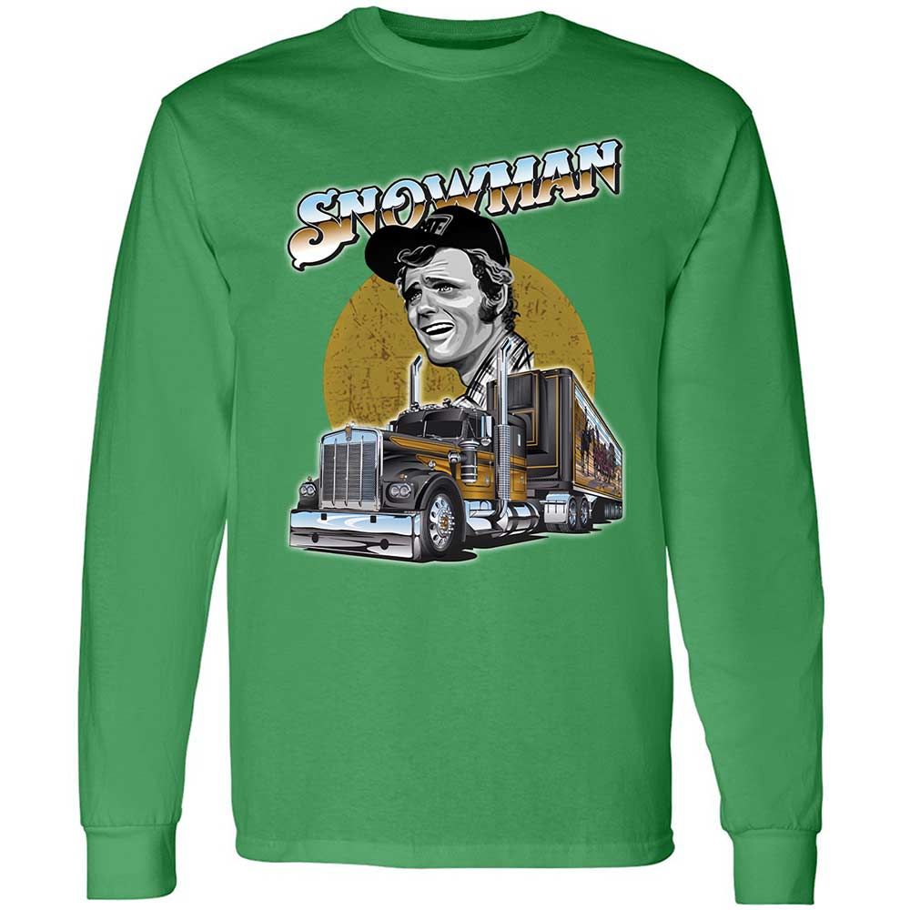Long Sleeve T-Shirt - QBJ7M7H4 - Irish Green - 10