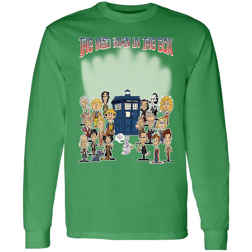 Long Sleeve T-Shirt - KCG77V7U - Irish Green - 10