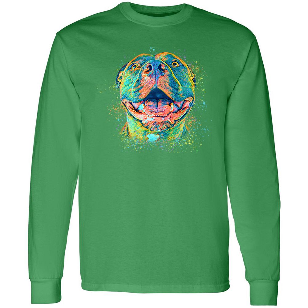 Long Sleeve T-Shirt - 6X2UKE8J - Irish Green - 10