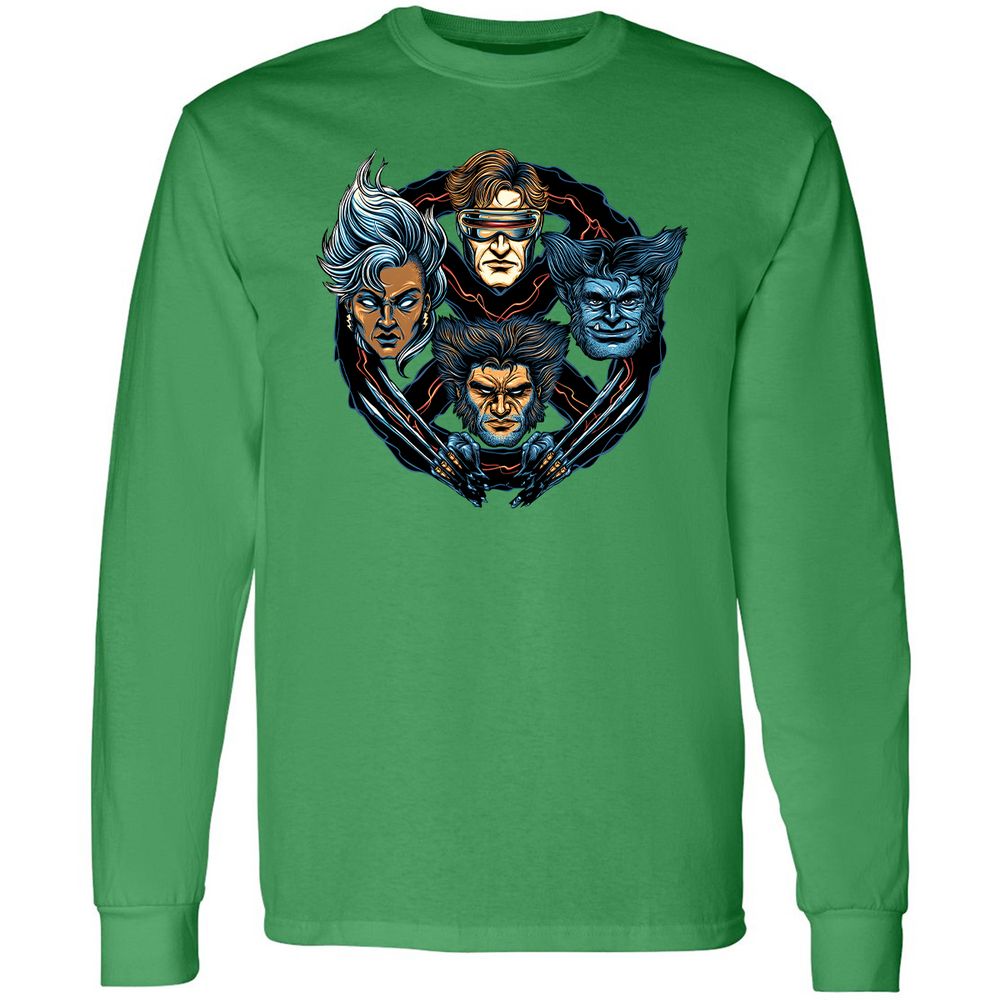 Long Sleeve T-Shirt - F3CBHWG2 - Irish Green - 10