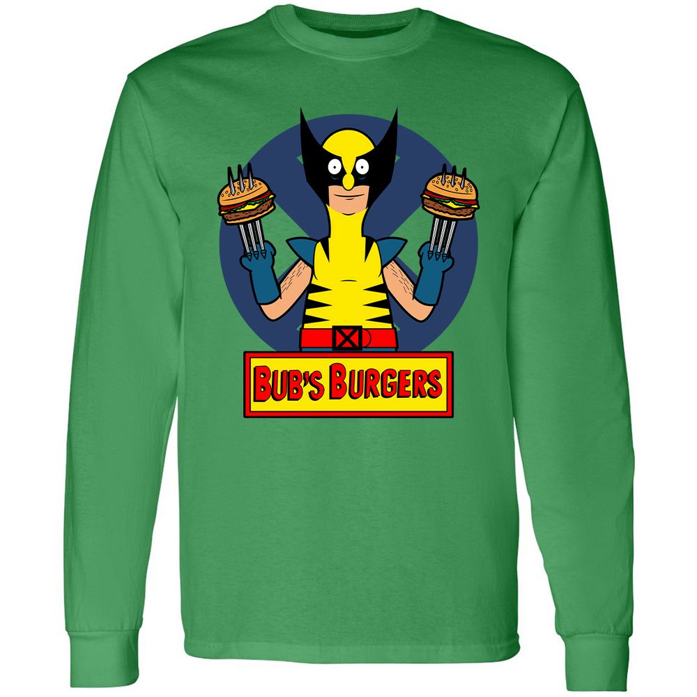 Long Sleeve T-Shirt - 7FP9L5GE - Irish Green - 10