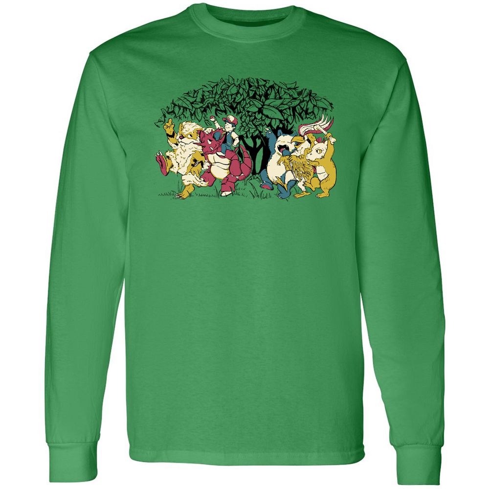 Long Sleeve T-Shirt - 6LA2G7BR - Irish Green - 10