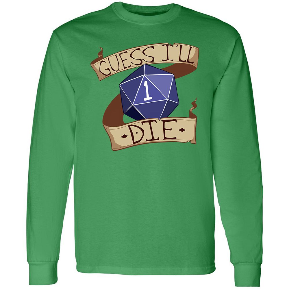Long Sleeve T-Shirt - L5QB9TT9 - Irish Green - 10