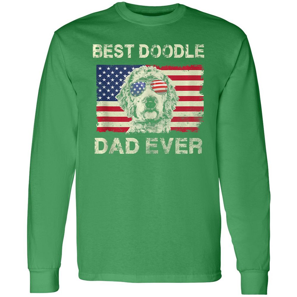 Long Sleeve T-Shirt - 6UT1F929 - Irish Green - 10