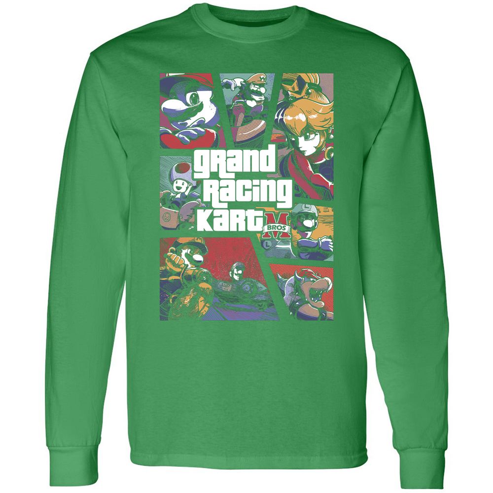 Long Sleeve T-Shirt - 9UQFHXLC - Irish Green - 10