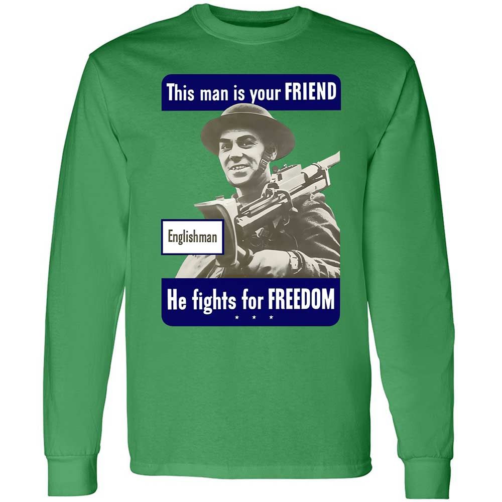 This man is your Friend - Irish Green - 10