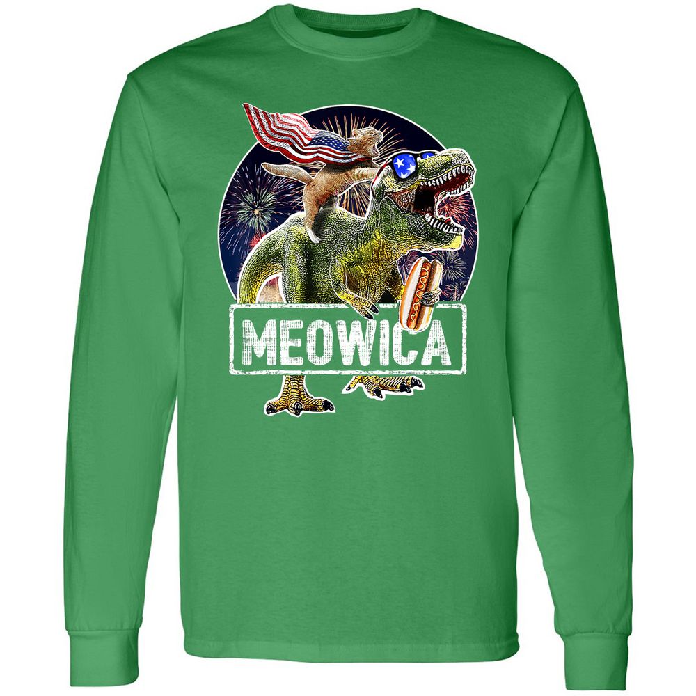 Long Sleeve T-Shirt - J3CCF7CW - Irish Green - 10