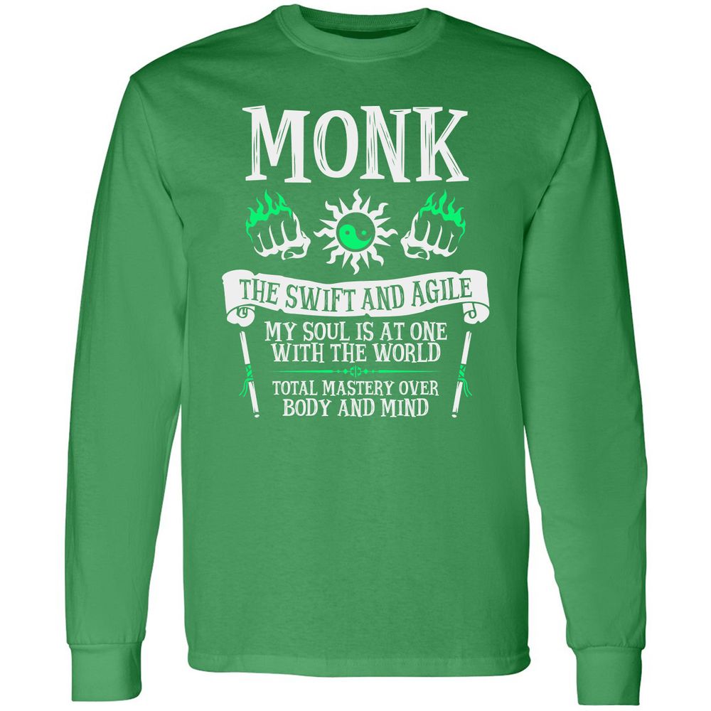 Long Sleeve T-Shirt - 1Y61H9TK - Irish Green - 10