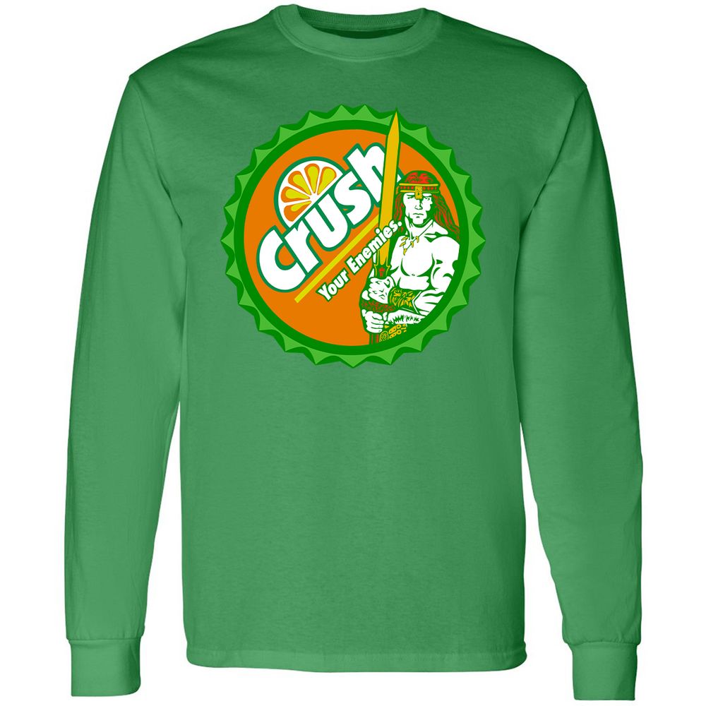 Long Sleeve T-Shirt - PETVGRHL - Irish Green - 10