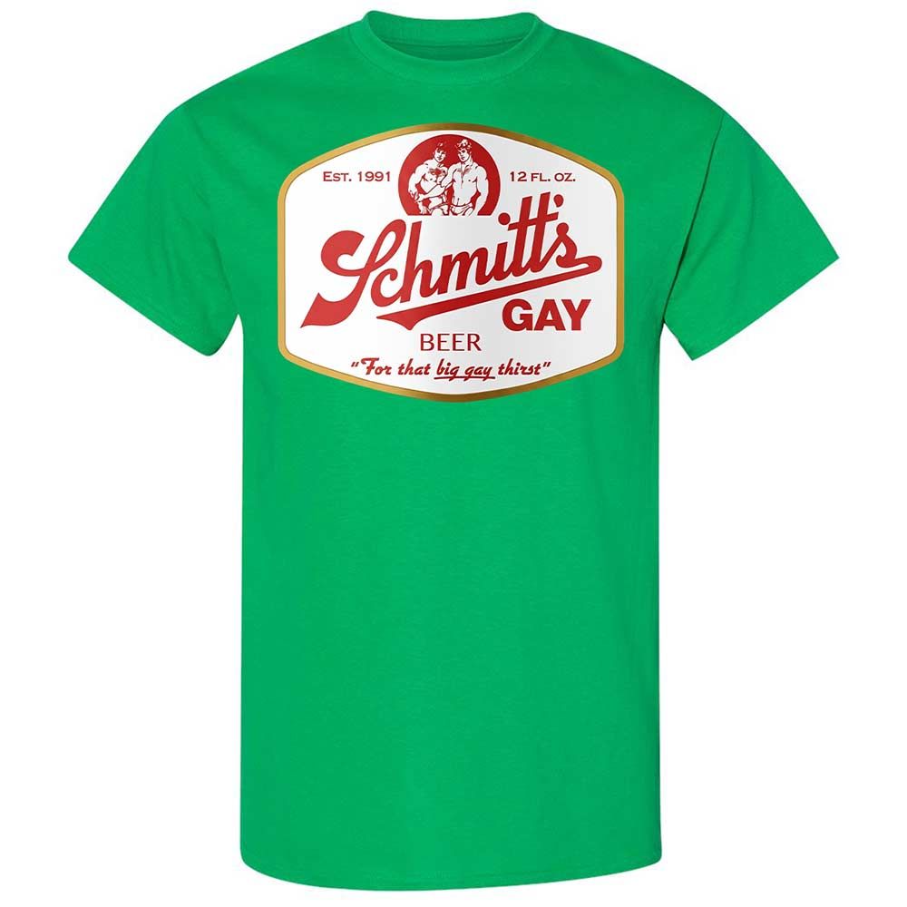 Schmitt's Gay Beer - Irish Green - 10